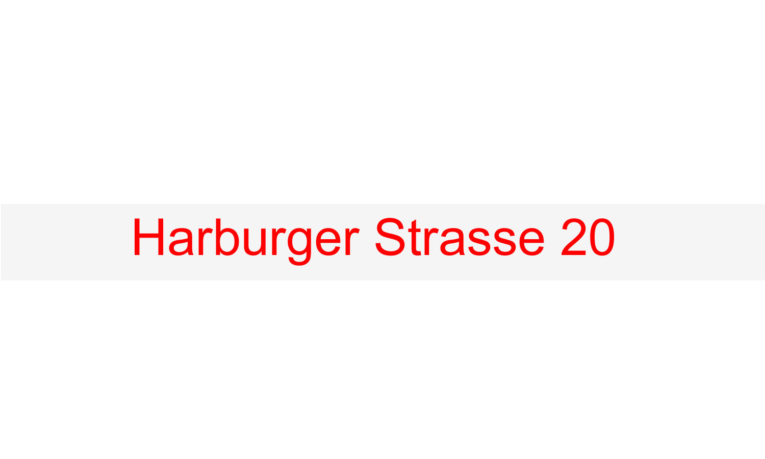Harburger Strasse 20
