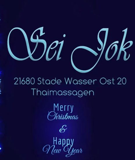 Neu Sei Jok Thaimassage  Stade Wasser Ost 20 T. 04141410547 Seijok